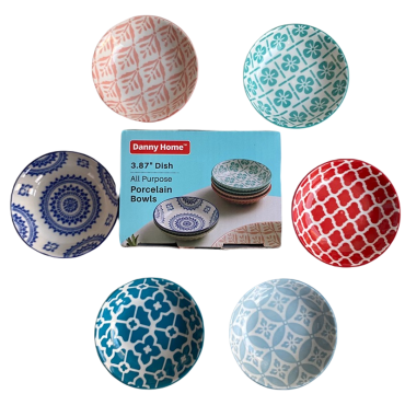 Set 6 farfurii servire, 9.5cm