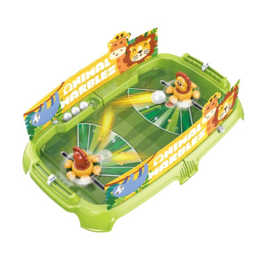 Joc de Masa Interactiv Lion Battle pentru Copii, Cyrax, 4 Mingi, Tabela Scor, 40.7x27x14 cm, Verde