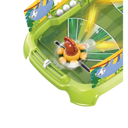 Joc de Masa Interactiv Lion Battle pentru Copii, Cyrax, 4 Mingi, Tabela Scor, 40.7x27x14 cm, Verde