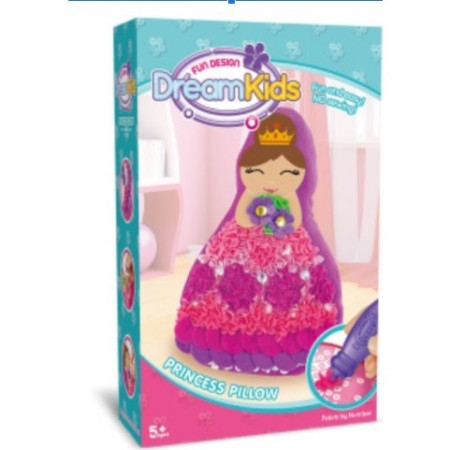 Cyrax Set creatie perna pentru copii, Dream Kids, Printesa