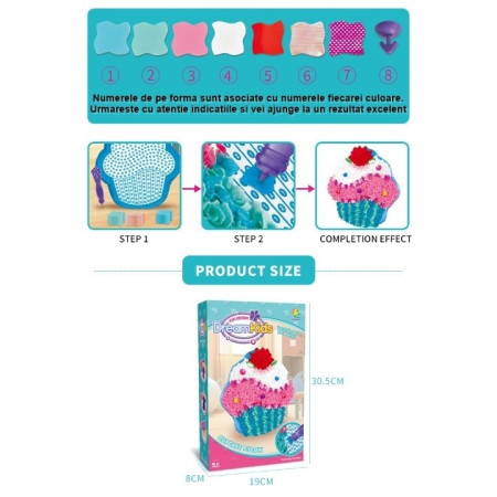 Cyrax Set creatie perna pentru copii, Dream Kids, Briosa