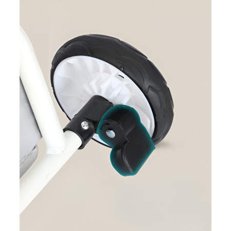 Carucior Sport Cyrax 3in1, 6-36 Luni, Reversibil, Pliabil, Tavita pentru Masa, Pozitie de Somn, Centura de Siguranta, Roti 360, Suport Pahar, Copertina pentru Soare, 32x63x95cm, Crem Model Jungla