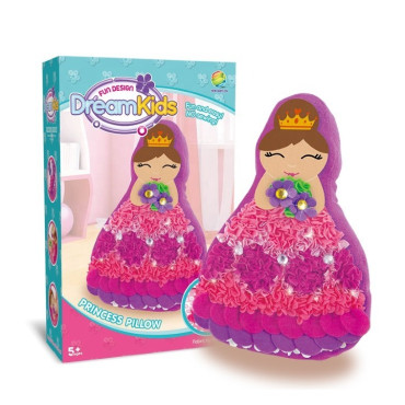 Cyrax Set creatie perna pentru copii, Dream Kids, Printesa