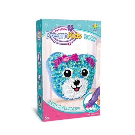 Cyrax Set creatie perna pentru copii, Dream Kids, Ursulet