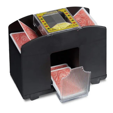 Dispozitiv pentru amestecat carti de joc Cyrax, automat, 20.5x10x8.5cm