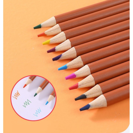Set 53 Piese pentru Desen si Pictura, Cyrax, Tip Servieta, Model Unicorni, 30 x 24 x 5.4 cm, Multicolor