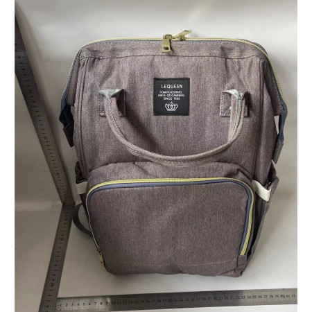 Rucsac Multifunctional pentru Mamici, Cyrax, din Panza Oxford, Compartimentare Multipla, Impermeabil, 43 x 18 x 26 cm, Gri Inchis