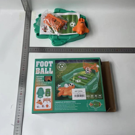 Joc de Masa Mini Fotbal Interactiv pentru Copii, Cyrax, Board Game, Mingi si Figurine Incluse, 30x19.5x6.8 cm, Multicolor