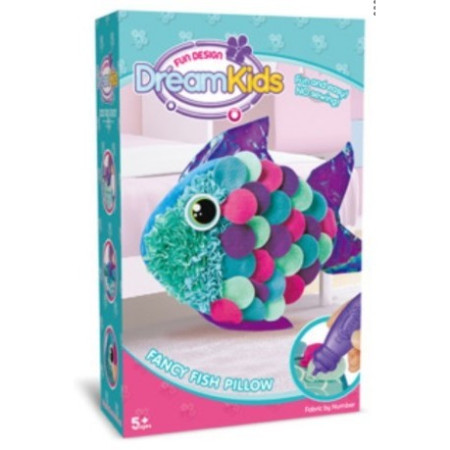 Cyrax Set creatie perna pentru copii, Dream Kids, Peste